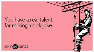 Illustration for article titled Abstracting the small-dick joke: short-term versus long-term good